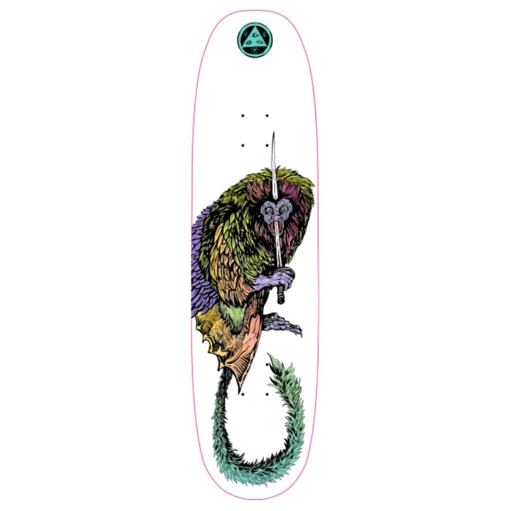 Buy Welcome Skateboards Tamarin Moontrimmer 2.0 Shaped Skateboard Deck 8.5" Classic Shaped Welcome deck. All decks come with free Jessup grip. Drop us a message in the chat to let us know if you would like it applied or not. Best range of welcome Shaped Decks in the UK. Klarna & ClearPay payment plans, Pay in 3 or 4. Tuesdays Skateshop Greater Manchester. Best for Skateboarding. 