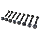 Hardware Set of 8 Bolts (Allen Head) Black @ Tuesdays Skateshop Hardware. Fastenings for Skateboards #1 UK Stockist