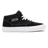 Buy Vans Skate Half Cab Black/White. Remodelled for a longer lasting wear. Classic Silhouette constructed with heavy Suede panelling. New checkerboard tab detail. Red Vans Skateboarding Heel Tab. Fast Free UK delivery options. Best for Vans Skateboarding at Tuesdays. Buy now pay later with Klarna & ClearPay. Bolton, Greater Manchester. UK.