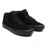 Buy Vans Skate Half Cab Black/Black. Remodelled for a longer lasting wear. Classic Silhouette constructed with heavy Suede panelling. New checkerboard tab detail. Red Vans Skateboarding Heel Tab. Fast Free UK delivery options. Best for Vans Skateboarding at Tuesdays. Buy now pay later with Klarna & ClearPay. Bolton, Greater Manchester. UK.