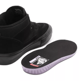 Buy Vans Skate Half Cab Black/Black. Remodelled for a longer lasting wear. Classic Silhouette constructed with heavy Suede panelling. New checkerboard tab detail. Red Vans Skateboarding Heel Tab. Fast Free UK delivery options. Best for Vans Skateboarding at Tuesdays. Buy now pay later with Klarna & ClearPay. Bolton, Greater Manchester. UK.