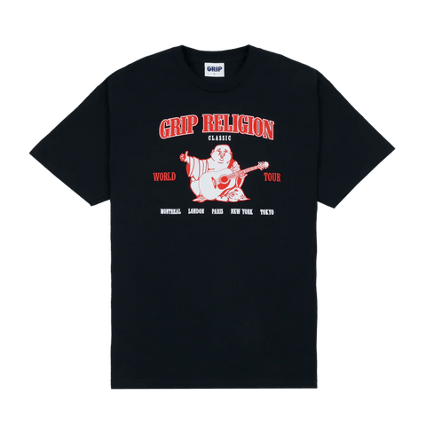 Classic Grip Religion T-Shirt Navy