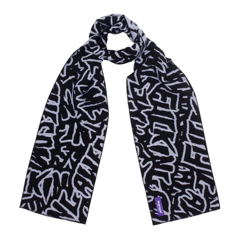 Buy Fucking Awesome Sticker Stamp Scarf Black. Acrylic Jacquard scarf with AOP sticker stamp logo. For further information feel free to use the on page chat option. Shop the biggest and best range of FA in the UK at Tuesdays Skate Shop. Buy now pay later options with Klarna and ClearPay.