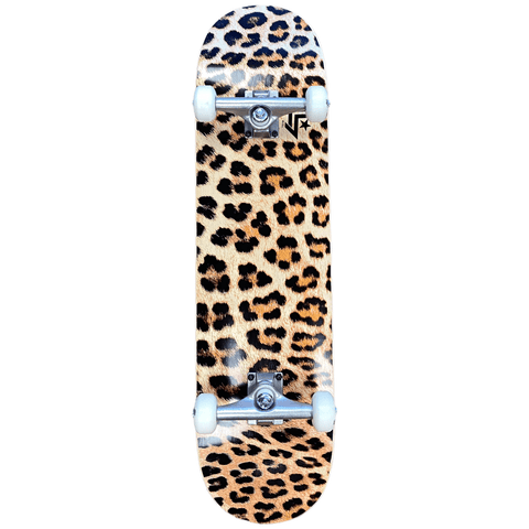 Buy Mini Logo Leopard Tiger Print Complete Skateboard Set Up comes fully assembled ready to use. Read our buyers guide for advice on buying your first skateboard. Make the most of fast free delivery when shopping the largest selection of Skateboards in the U.K. at Tuesdays Skate Shop. Buy now pay later with clearPay & Klarna. Next day delivery.