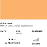 Buy MTN 94 400ml Spray Paint Spectral Haze Orange. Matt Finish. Low Pressure. 400ml Aerosol Can covers approximately 2 Square meters. Free Cap provided. Shop the best range of Montana Spray Paint in the U.K at Tuesdays Skate Shop with Fast Free delivery options. Buy now pay later with Klarna & ClearPay at Checkout. 