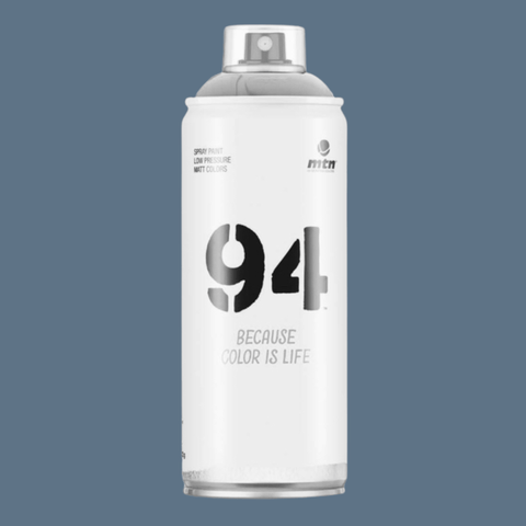 Buy MTN 94 400ml Spray Paint Chernobyl Grey, Pantone Reference 5405 U. Matt Finish. Low Pressure. 400ml Aerosol Can covers approximately 2 Square meters. Free Cap provided. Shop the best range of Montana Spray Paint in the U.K at Tuesdays Skate Shop with Fast Free delivery options. Buy now pay later with Klarna & ClearPay at Checkout. 