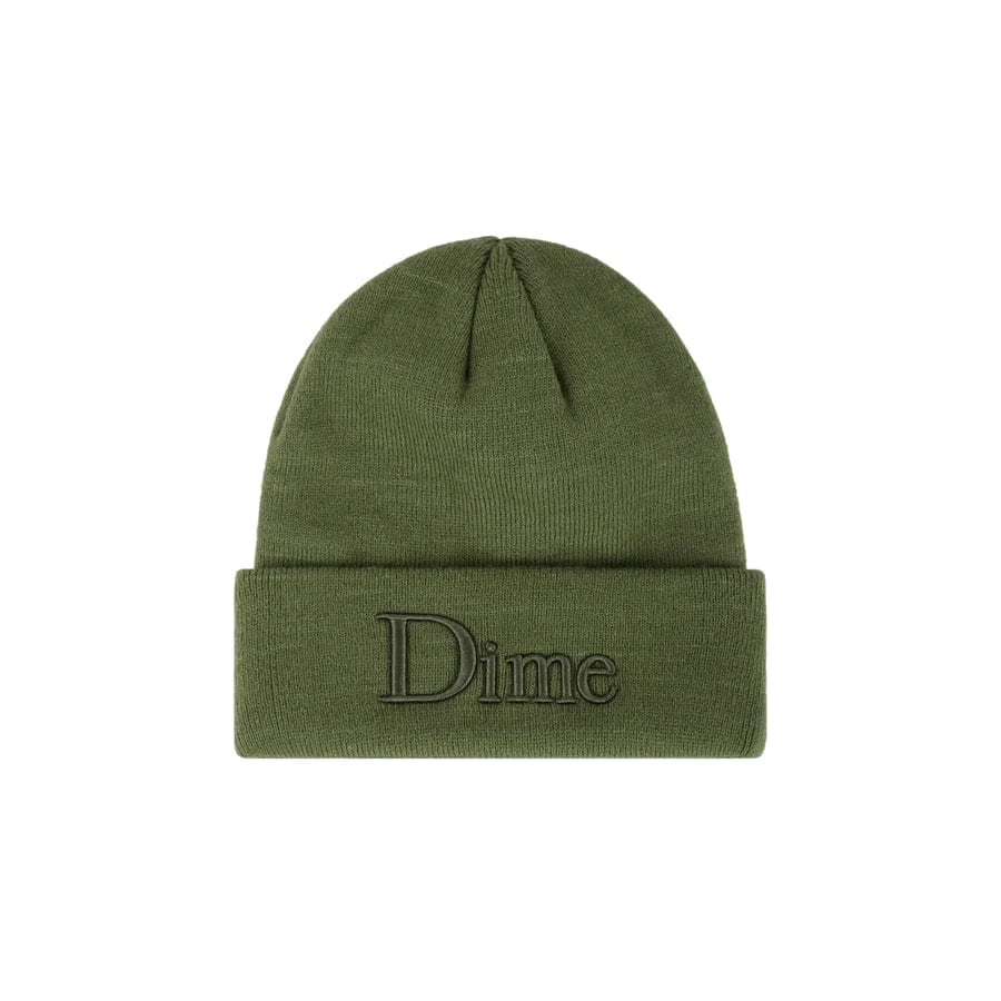 Buy Dime MTL Classic 3D Logo Beanie Olive Green. 100% Acrylic construct. Shop the biggest and best range of Dime MTL in the UK at Tuesdays Skate Shop. Fast Free delivery, 5 star customer reviews, Secure checkout & buy now pay later options.