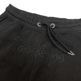 Buy Tuesdays '22 Script Fleece Shorts Black. Large front embroidered detail. Regular-Relaxed fit. Elasticated drawstring adjustable waistband. Shop the best range of Streetwear and Skateboarding shorts at Tuesdays Skate Shop. Fast Free U.K Delivery and buy now pay later with Klarna or ClearPay.