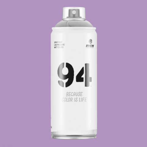 Buy MTN 94 400ml Spray Paint. Community Violet, Pantone Reference 7439 U. Matt Finish. Low Pressure. 400ml Aerosol Can covers approximately 2 Square meters. Free Cap provided. Shop the best range of Montana Spray Paint in the U.K at Tuesdays Skate Shop with Fast Free delivery options. Buy now pay later with Klarna & ClearPay at Checkout. 
