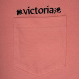 Buy Victoria HK Linguistic Pocket T-Shirt Salmon. 100% Soft cotton construct. Front print detail. Woven tab side detailing. See more Tees? Best for skateboarding tees at Tuesdays Skateshop. Fast free delivery options. Buy now Pay later with Klarna and ClearPay. 