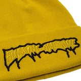 Buy Fucking Awesome Running Logo Cuff Beanie Mustard. 100% Acrylic construct. FA Applique front detail. OSFA. For further information on any of our products please feel free to message. See more Fucking Awesome? Buy now pay later with ClearPay and Klarna payment plans. Fast Free Delivery and Shipping. Tuesdays Skateshop | Greater Manchester, Bolton, UK.