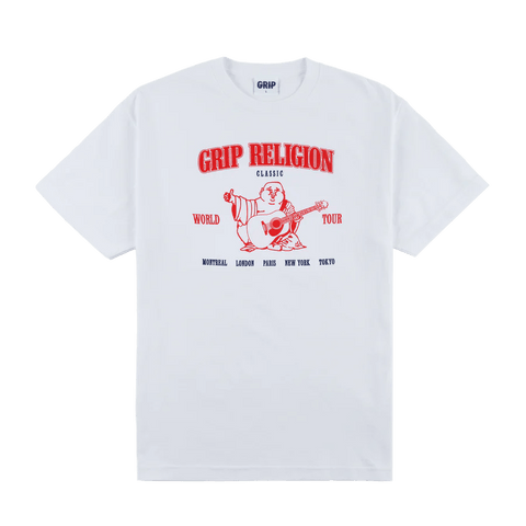 Classic Grip Religion T-Shirt White