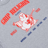 Classic Grip Religion T-Shirt Heather Grey