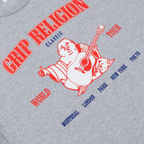 Classic Grip Religion T-Shirt Heather Grey