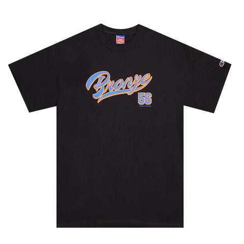 Buy Bronze 56k Sports T-Shirt Black. 100% Cotton construct. Front print detailing. Regular cut/fit. Size guide for Bronze56k. #1 Destination for Bronze in the UK at Tuesdays Skateshop, Bolton. Fast Free delivery and Multiple secure checkout options. Buy now pay later with Klarna or ClearPay.