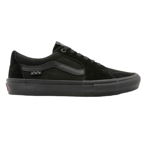 Buy Vans Skate Sk8-Low Shoes Black/Black. Shop the best range of Vans Skate shoes in the North West at Tuesdays Skate Shop. Fast Free UK delivery options. Buy now pay Later with Klarna and ClearPay. Consistent 5 star customer feedback carrying the best range of Skate Pro and classics in the Northwest of England.