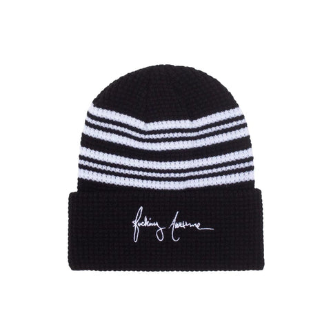 Buy Fucking Awesome Cursive Waffle Cuff Beanie Black. 100% Acrylic construct. front detail. OSFA. For further information on any of our products please feel free to message. See more Fucking Awesome? Buy now pay later with ClearPay and Klarna payment plans. Fast Free Delivery and Shipping. Tuesdays Skateshop | Greater Manchester, Bolton, UK.