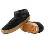 Buy Vans Skate Half Cab Black/Gum VN0AFCDB9M1. Remodelled for a longer lasting wear. Classic Silhouette constructed with heavy Suede panelling. New checkerboard tab detail. Red Vans Skateboarding Heel Tab. Fast Free UK delivery options. Best for Vans Skateboarding at Tuesdays. Buy now pay later with Klarna & ClearPay. Bolton, Greater Manchester. UK.