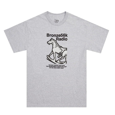 Buy Bronze 56k Silver Station T-Shirt Heather Grey. 100% Cotton construct. Front print detailing. Regular cut/fit. Size guide for Bronze56k. #1 Destination for Bronze in the UK at Tuesdays Skateshop, Bolton. Fast Free delivery and Multiple secure checkout options. Buy now pay later with Klarna or ClearPay.