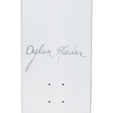Buy Fucking Awesome Dylan White Dipped Skateboard Deck 8.5" All decks come with free Jessup griptape, please specify in the notes at checkout or drop us a message in the chat if you would like it applied or not. Shop the biggest and best range of FA in the UK at Tuesdays Skate Shop. Buy now pay later options with Klarna and ClearPay.