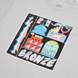 Buy Bronze 56k Flower Pot T-Shirt Silver. 100% Cotton construct. Front print detailing. Regular cut/fit. Size guide for Bronze56k. #1 Destination for Bronze in the UK at Tuesdays Skateshop, Bolton. Fast Free delivery and Multiple secure checkout options. Buy now pay later with Klarna or ClearPay.