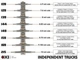 Buy Independent Truck Co. Stage 11 Standard Raw Skateboard Trucks 129 MM Suitable for decks 129 mm - 7.4" - 7.8" Best and biggest range of skateboarding Indy trucks at Tuesdays Skateshop, #1 UK Stockist for skateboards. Standard height (Orange bushing) For further advice on any of our products please feel free to message.