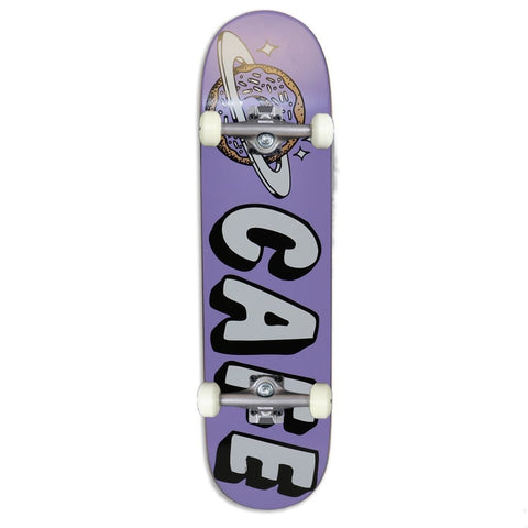 Buy Skateboard Café Planet Donut Lavender Complete Skateboard 7.75" (Hanger trucks) 52 MM 99 DU Wheels Abec 5 Bearings. Ideal for a first timer or the more intermediate skateboarding. Ideal for a first timer or the more intermediate skateboarding. #1 for getting rolling in the UK. Buy now pay later with Klarna & Clearpay. Fast Free Delivery/Shipping options. Tuesdays Skateshop | Bolton Greater Manchester | UK.
