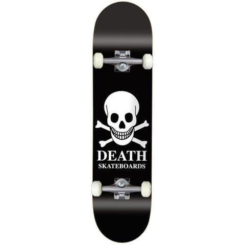 Buy Death Skateboards OG Skull Black Complete Skateboard 8.25" (Hanger trucks) 52 MM 99 DU Wheels Abec 5 Bearings. Ideal for a first timer or the more intermediate skateboarding. Ideal for a first timer or the more intermediate skateboarding. #1 for getting rolling in the UK. Buy now pay later with Klarna & Clearpay. Fast Free Delivery/Shipping options. Tuesdays Skateshop | Bolton Greater Manchester | UK.