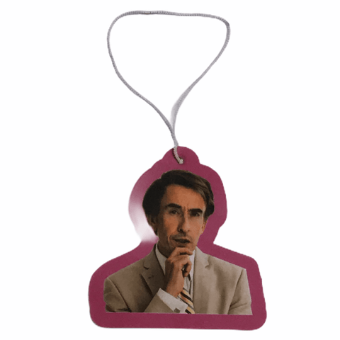 Buy Alan Partridge Car Air Freshener - New Car Scent (Fresh Linen) Scented aroma. Long lasting cherry aroma. Elasticated string pulley for adjusting to car interior. Shop all the latest? Fast free UK delivery with Quick Worldwide shipping. 