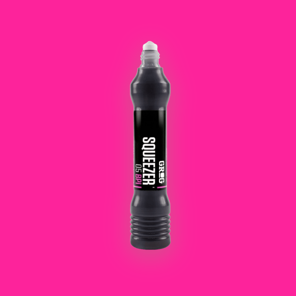 Buy Grog Squeezer 05 BPI Jellyfish Fuchsia. Refillable. For further information on any of our products please feel free to message. Graffiti supplies at Tuesdays Skate Shop with fast free delivery, Buy now pay later & Multiple secure payment methods at checkout.