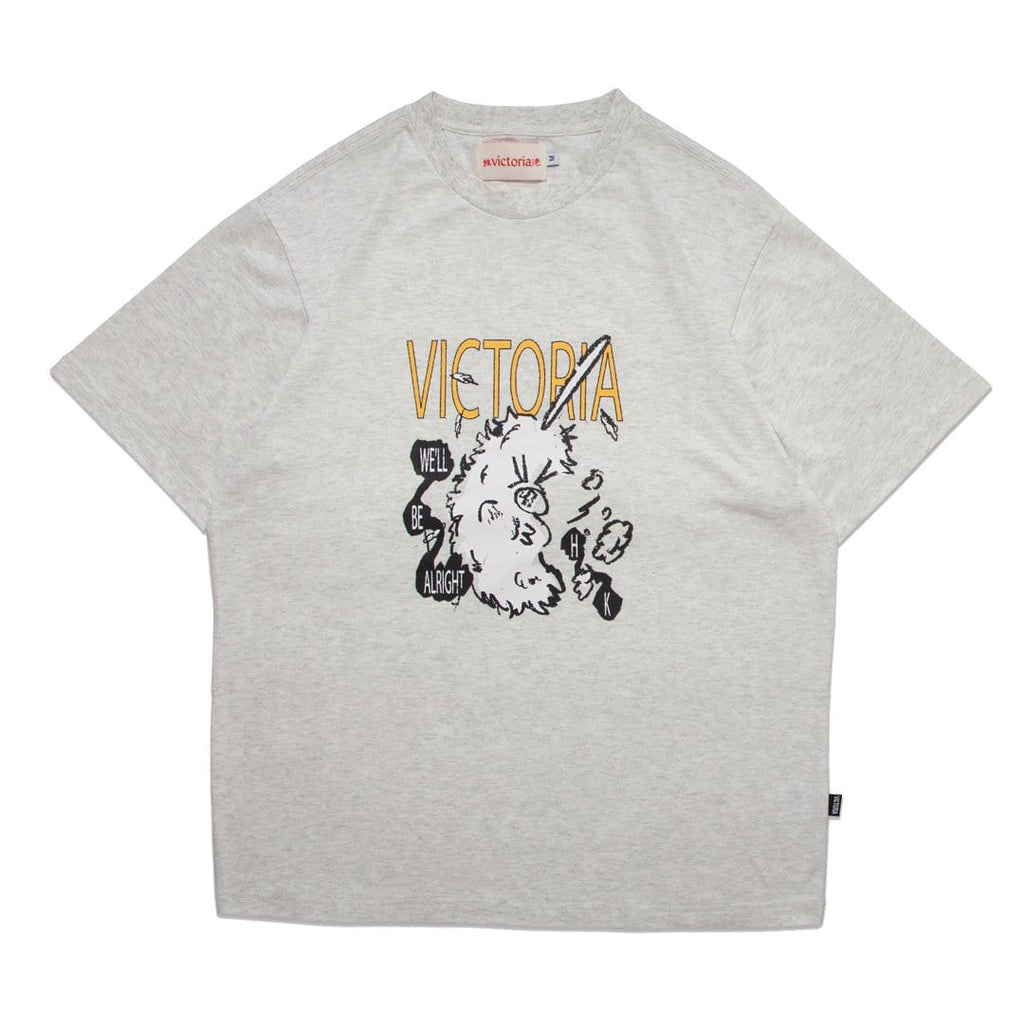 Buy Victoria HK Duster T-Shirt Heather Grey. 100% Soft cotton construct. Front print detail. Woven tab side detailing. See more Tees? Best for skateboarding tees at Tuesdays Skateshop. Fast free delivery options. Buy now Pay later with Klarna and ClearPay. 