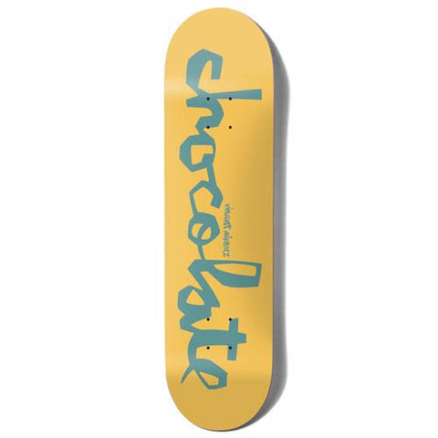 Buy Chocolate Skateboards OG Chunk Vincent Alvarez Skateboard Deck 8.25" Mid Concave All decks are sold with free Jessup grip tape, please specify in the notes if you would like it applied or not. Fast Free UK delivery, Worldwide Shipping. buy now pay later, Klarna & ClearPay. Tuesdays Skateshop, Bolton UK.